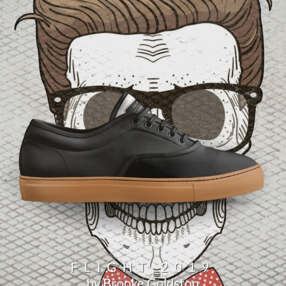 Hand crafted Italian leather sneakers